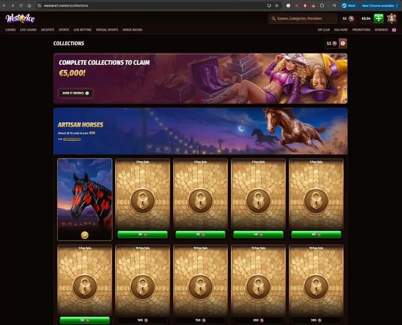 What You’ll Get After Logging In, westace online casino
